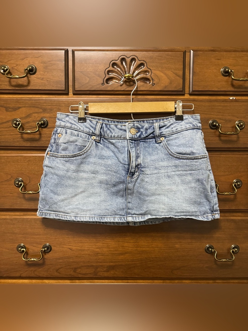 Garage Jean Mini Skort